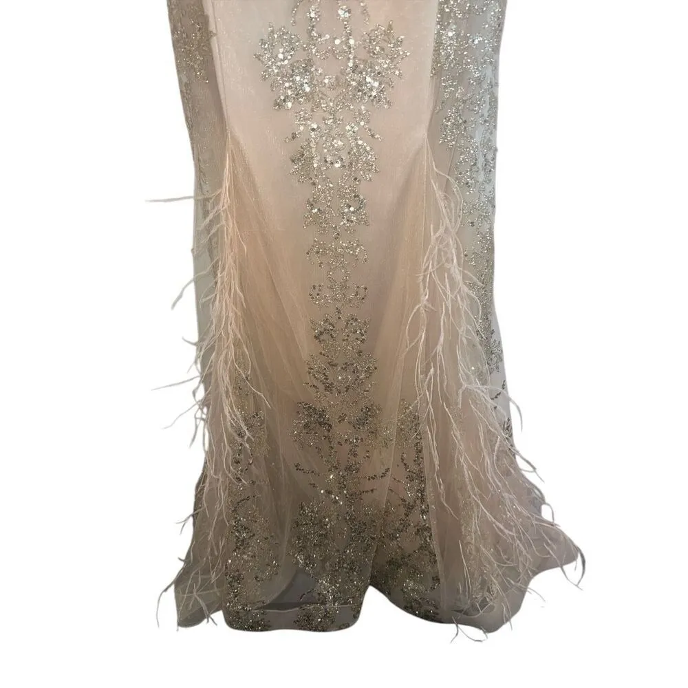 ✨CINDERELLA DIVINE C57 SZ 14 TAN DRESS✨ - Image 7