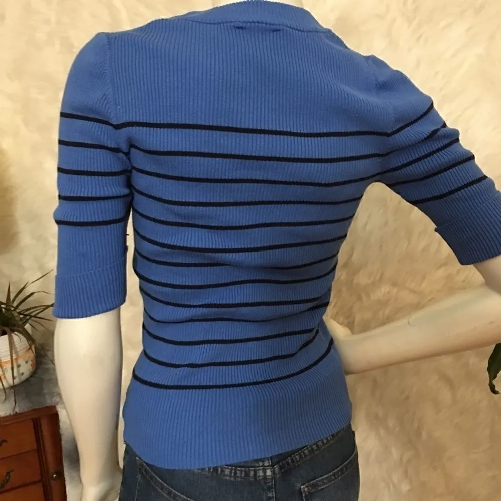 Worthington Silk Blend Ribbed Sweater - Image 3