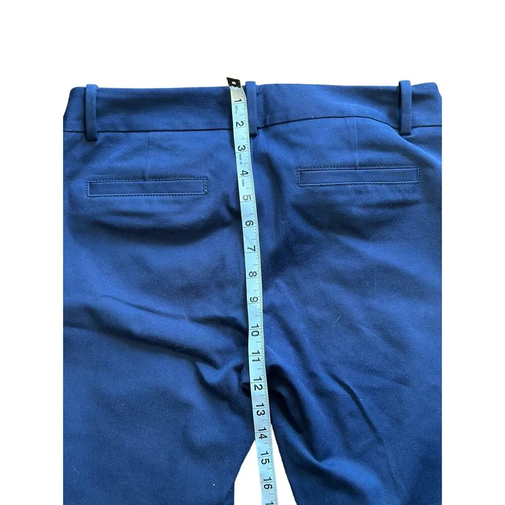 Lilly Pulitzer Navy Blue Cropped Trouser Pants 30W 28” L  Classic Preppy Summer - Image 8