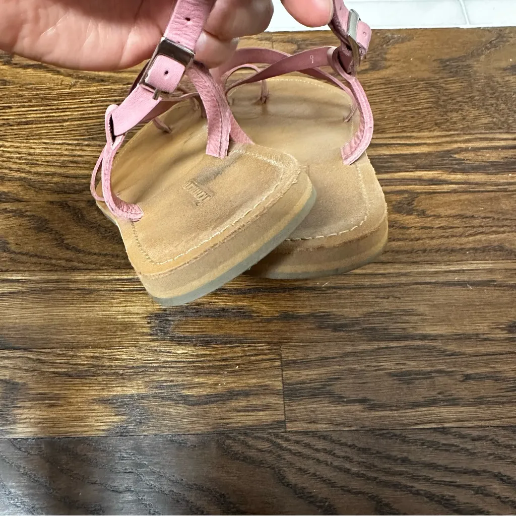 Hari Mari Chantik sandal pink rosette Size 9 - Image 10