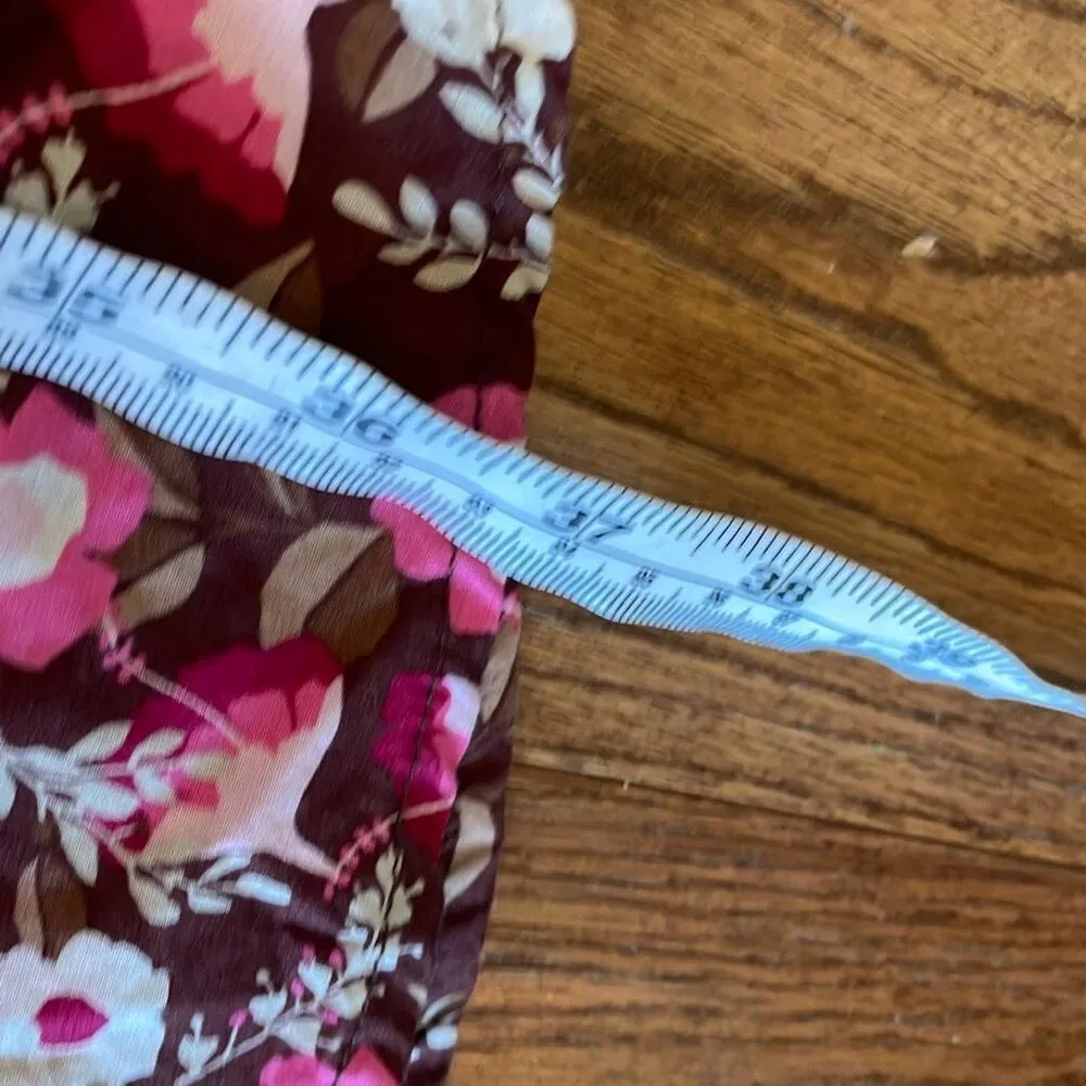 J.McLaughlin Berlin floral printed shirt dress small - Image 8