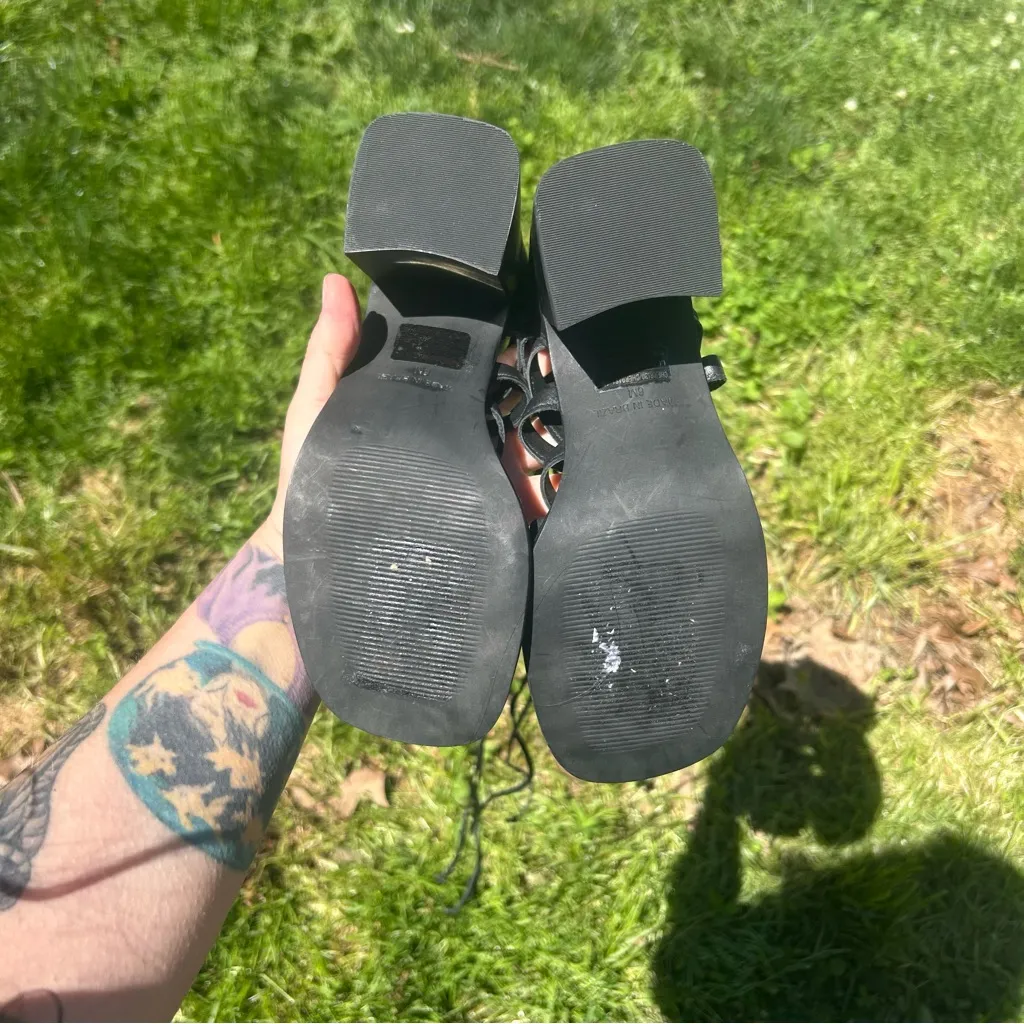 Steve Madden Womens Size 6‎ Cherri 30 Leather Strappy Gladiator Sandals Shoes - Image 11