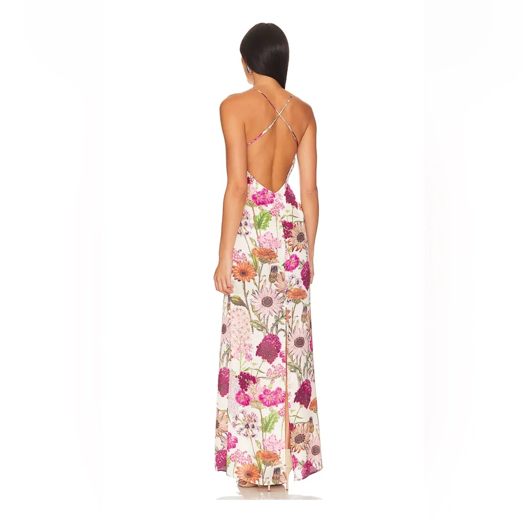 Katie May Tara Gown in Pink Daisy - Image 3