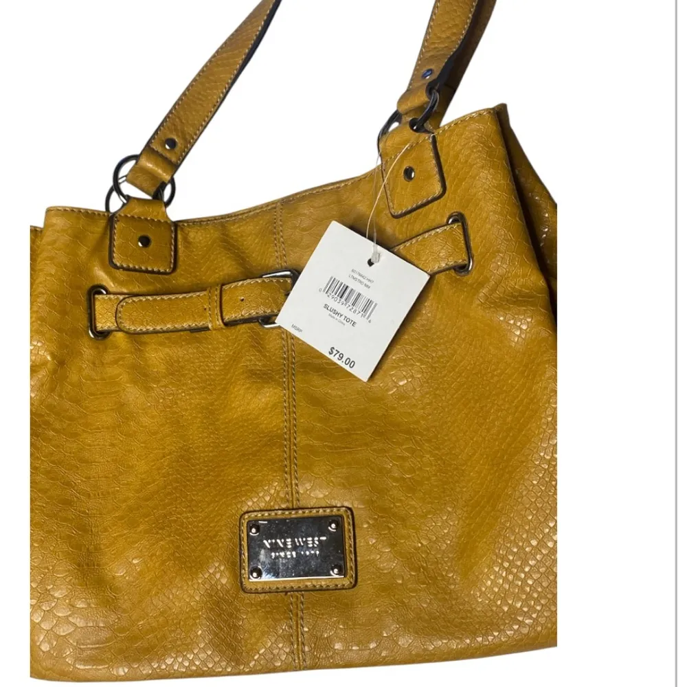 Nine West Yellow Shoulder Bag - Image 4