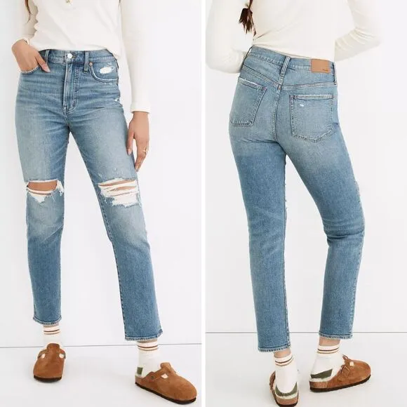 NEW Madewell The Perfect‎ Vintage Jean in Denman Wash, 28 - Image 2