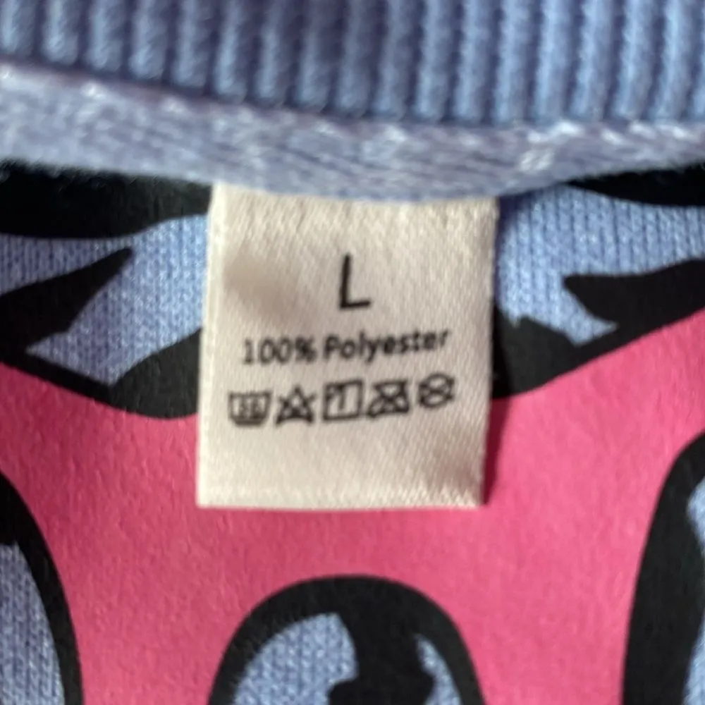 Tiger Whimsical Sweatshirt Top XL NWOT Blue - Image 11