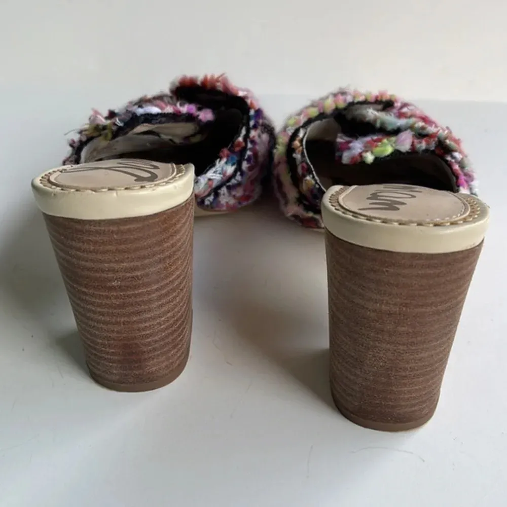 Sam Edelman Oda Slide Tweed Multi Print Heel - Image 6