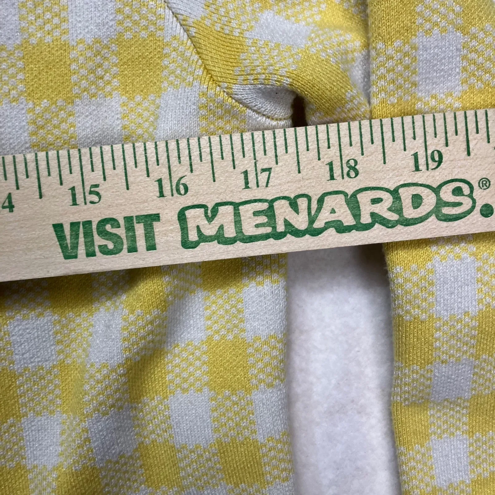 Draper James RSVP Yellow‎ Gingham Check Button Up Cardigan Sweater Size S Yellow - Image 8