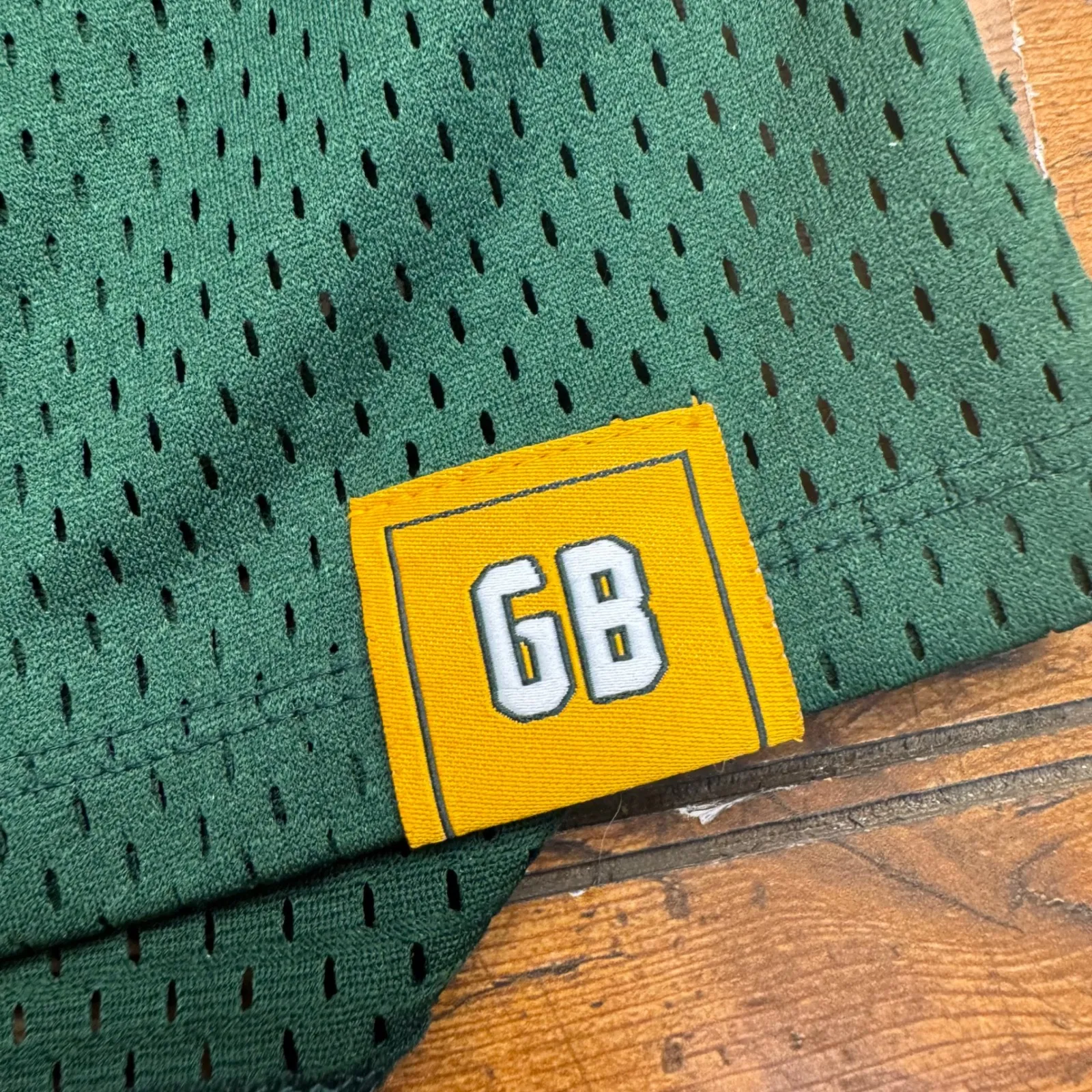 Fanatics Green Bay Packers Womens Lace Up Jersey Shirt M GB - Image 2