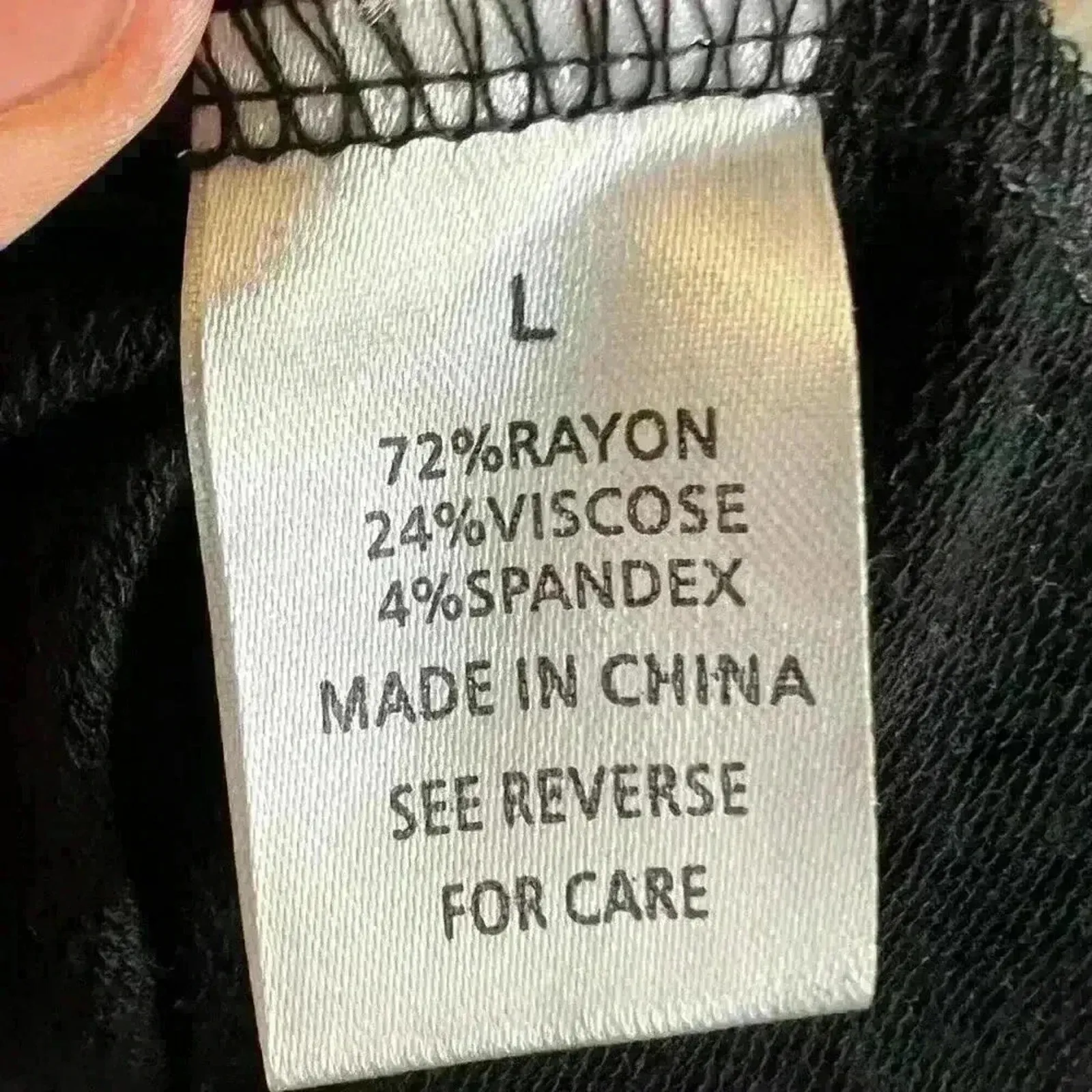 NWT Romper, Black Button-Front, Rayon Viscose Spandex, Drawstring Casual Lounge - Image 4