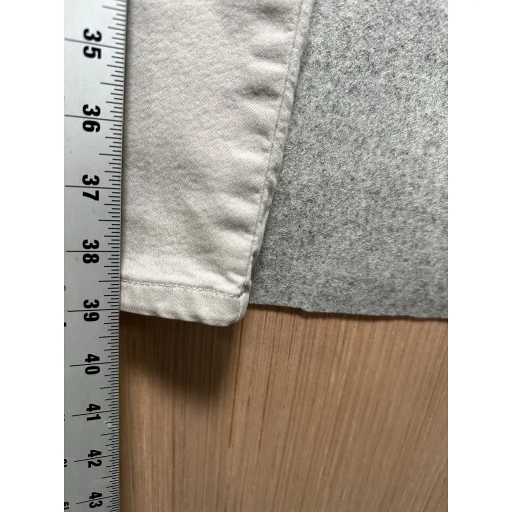 D. Jeans  Womens Size 10 White Skinny Flat Front Zip Button Stretch - Image 13