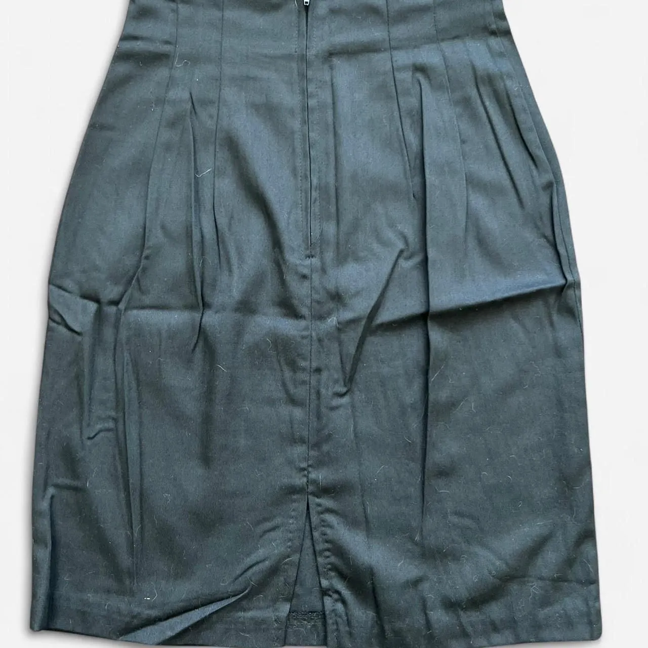 Vintage 90's Maggie Lawrence Collection Women's Black Pencil Skirt work size 6 - Image 3