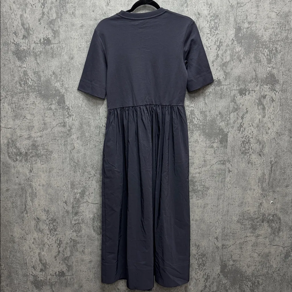 COS Contrast Panel MIDI Dress - Image 6