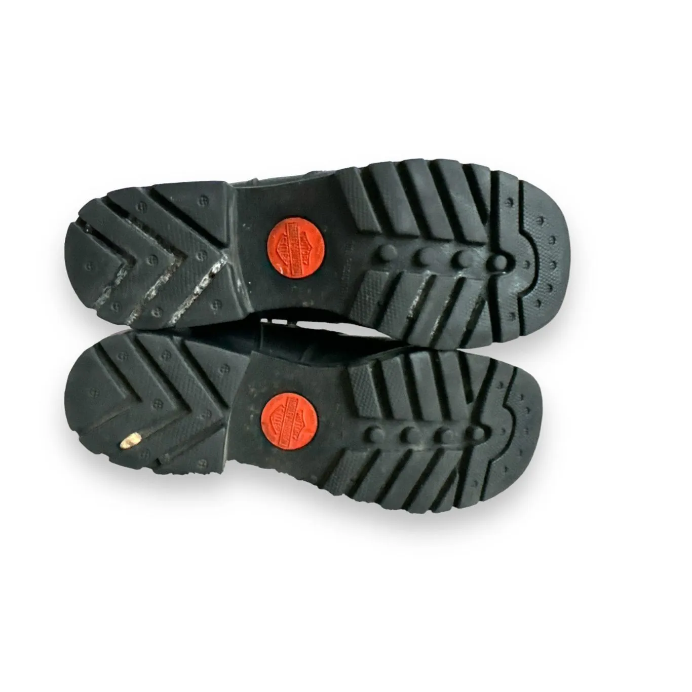 Vintage Y2K‎ Harley Davidson Chunky Leather Lave Up Riding Moto Boots Women's sz Black Size 7 - Image 8