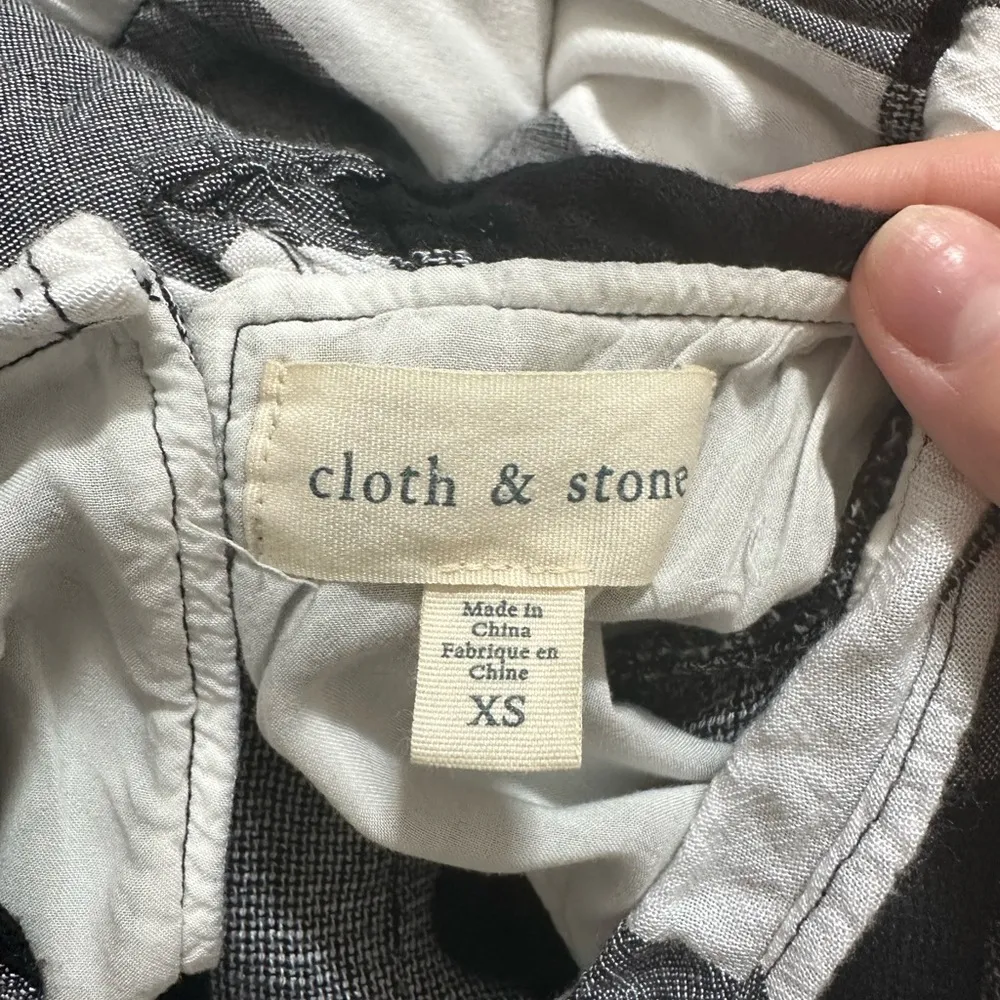 Cloth and stone checkered romper - Image 6