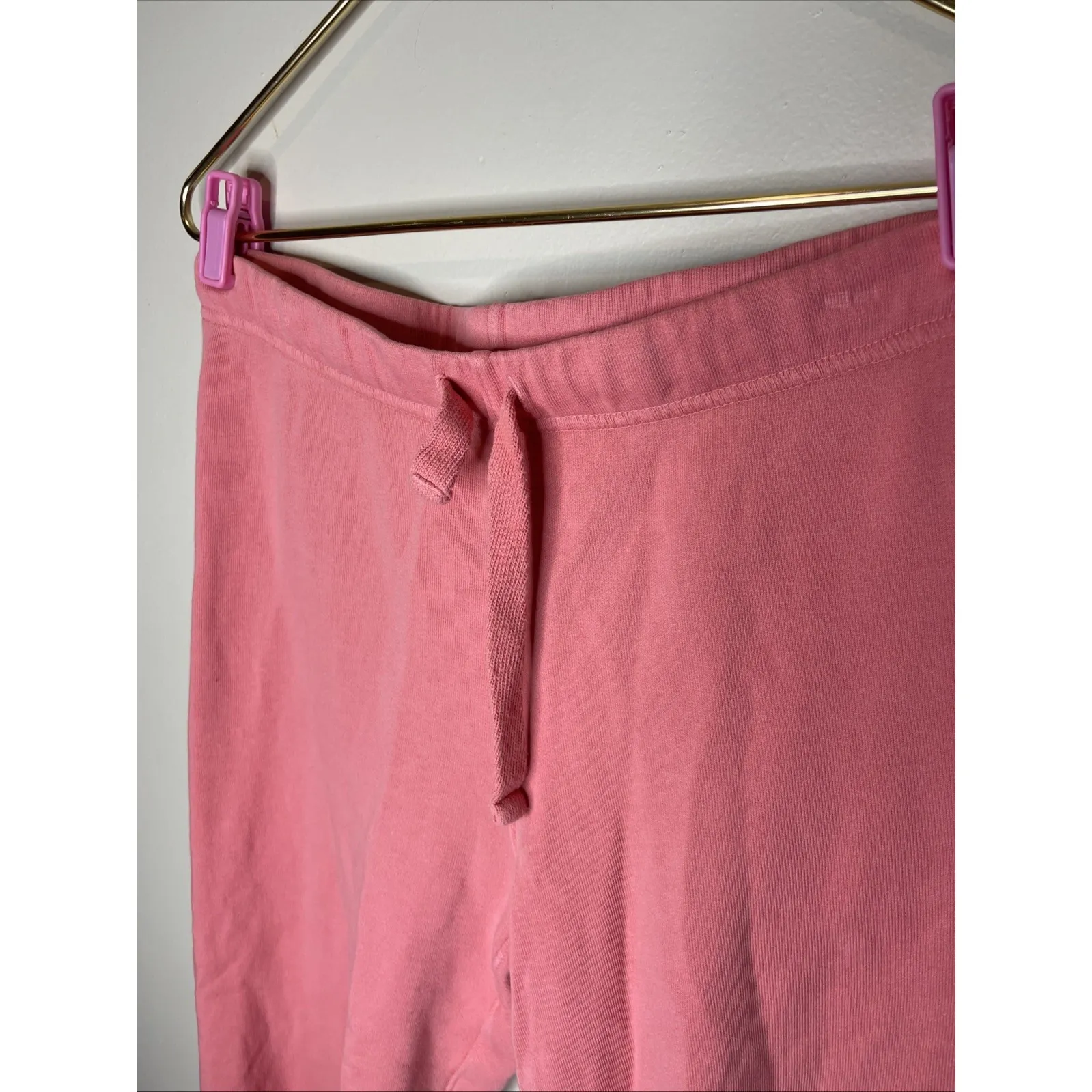 Frank & Eileen Cotton Pink Cropped‎ Sweatpant Small S - Image 5