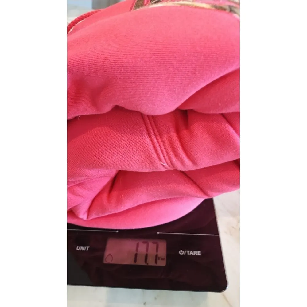 Magellan Outdoors Hunt Gear Pink Loose Fit Camo Hoodie Size M heavyweight - Image 14