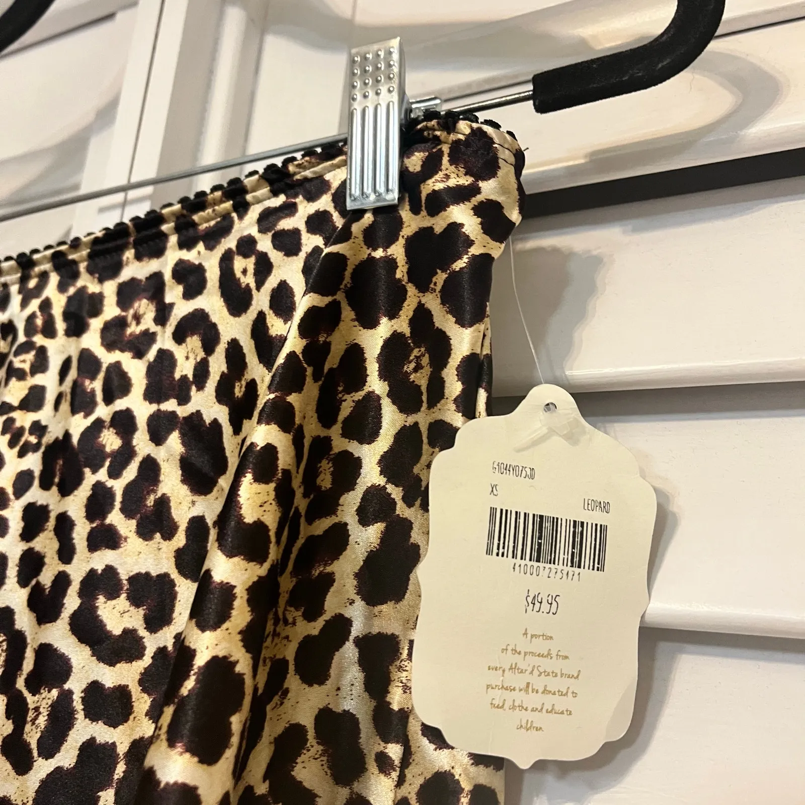 Altar'd State Leopard‎ Print Skirt Size XS - Image 4