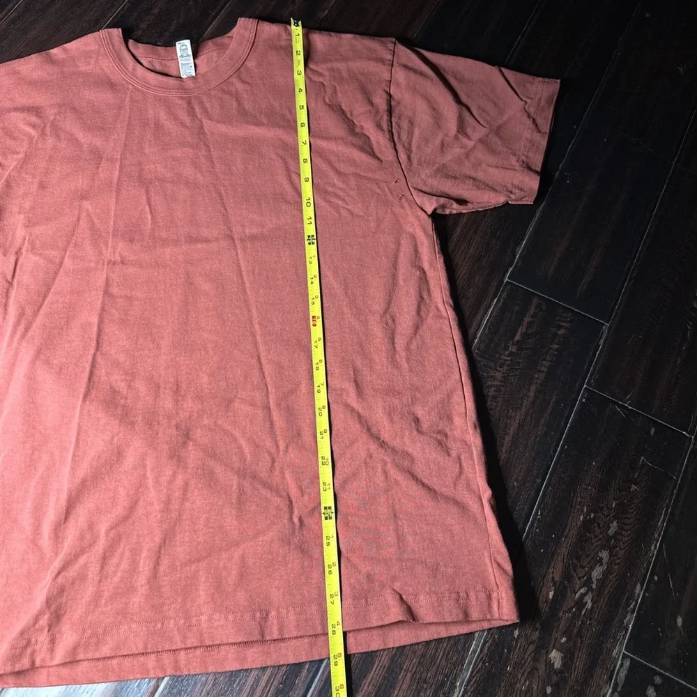 Thick heavy cotton shirt short sleeve Los Angeles Apparel business casual - Image 2