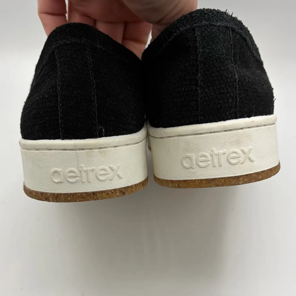 Aetrex women’s Kenzie cupped black slip on orthopedic comfort sneaker size 10.5 - Image 4