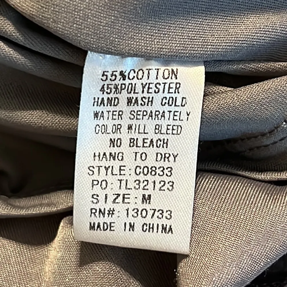 UMGEE medium grey velvet camisole scallop v-neck high low hem tank top cami - Image 10