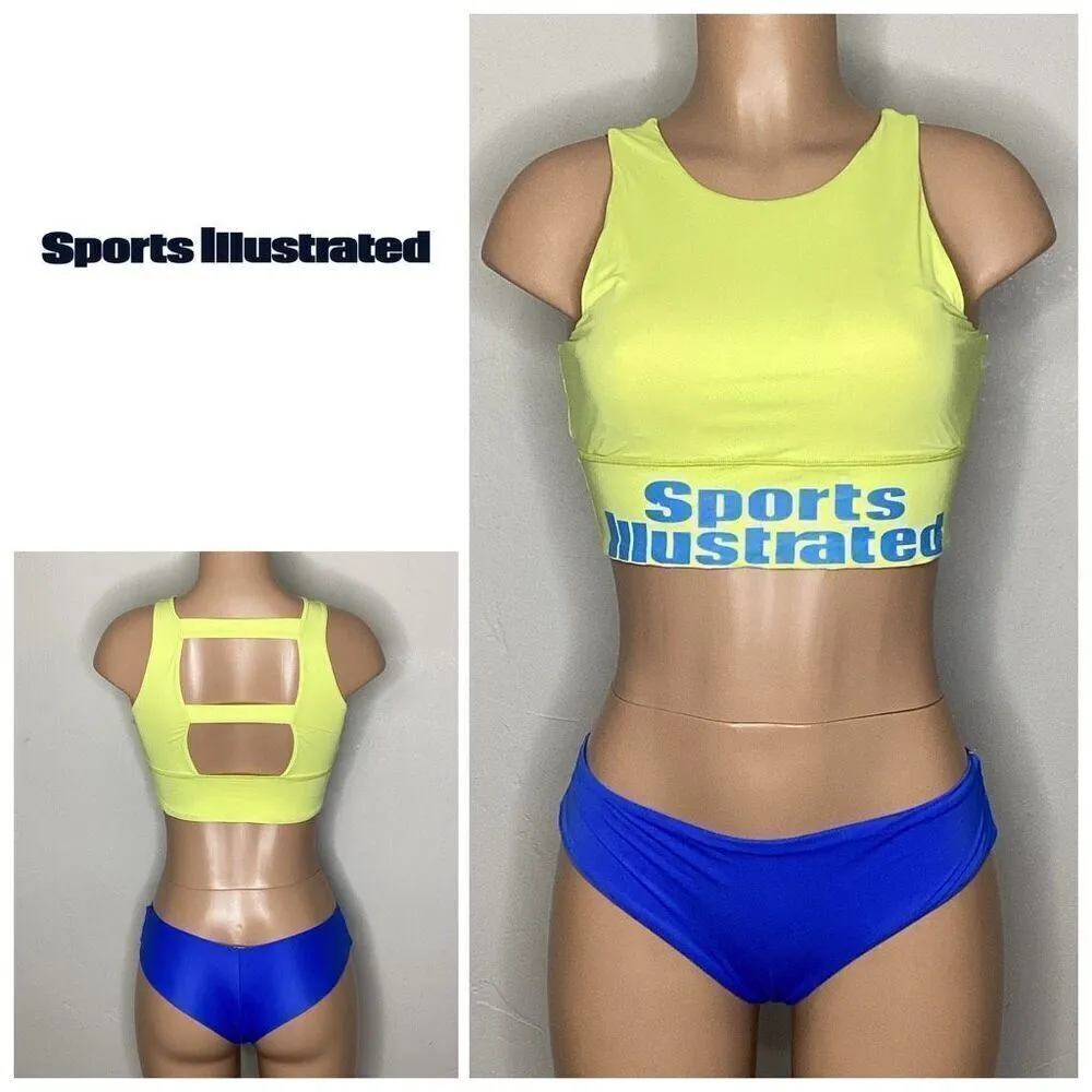 New. Sports Illustrated bikini set. Medium Pink - Image 2