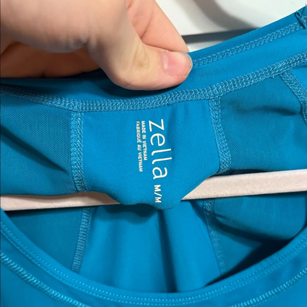 Zella Teal Short Sleeve Women's Tee - Image 2