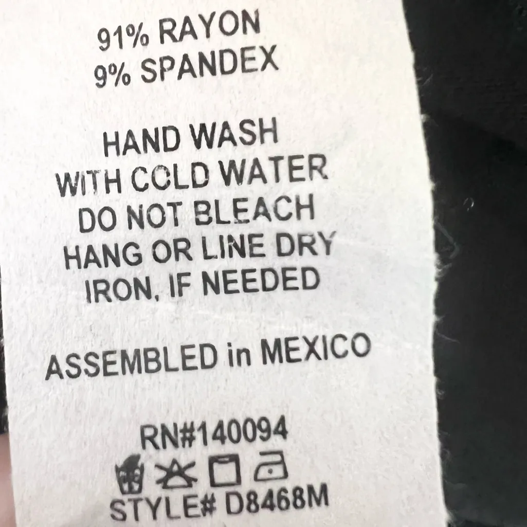 NWT See You Monday Black Sleeveless Ruched Maxi Dress Size XL - Image 6