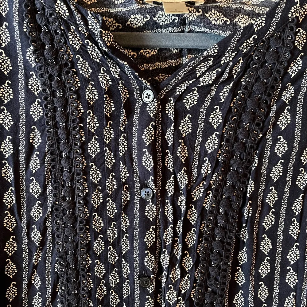 Loft  peasant boho blouse - Image 2