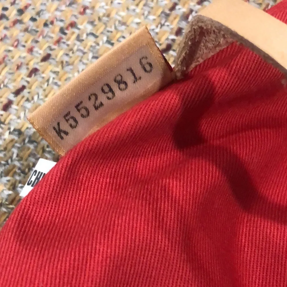 Vintage Dooney and Bourkey Blue Jacquard Monogram Top Zipper Tote Shoulder Bag - Image 12