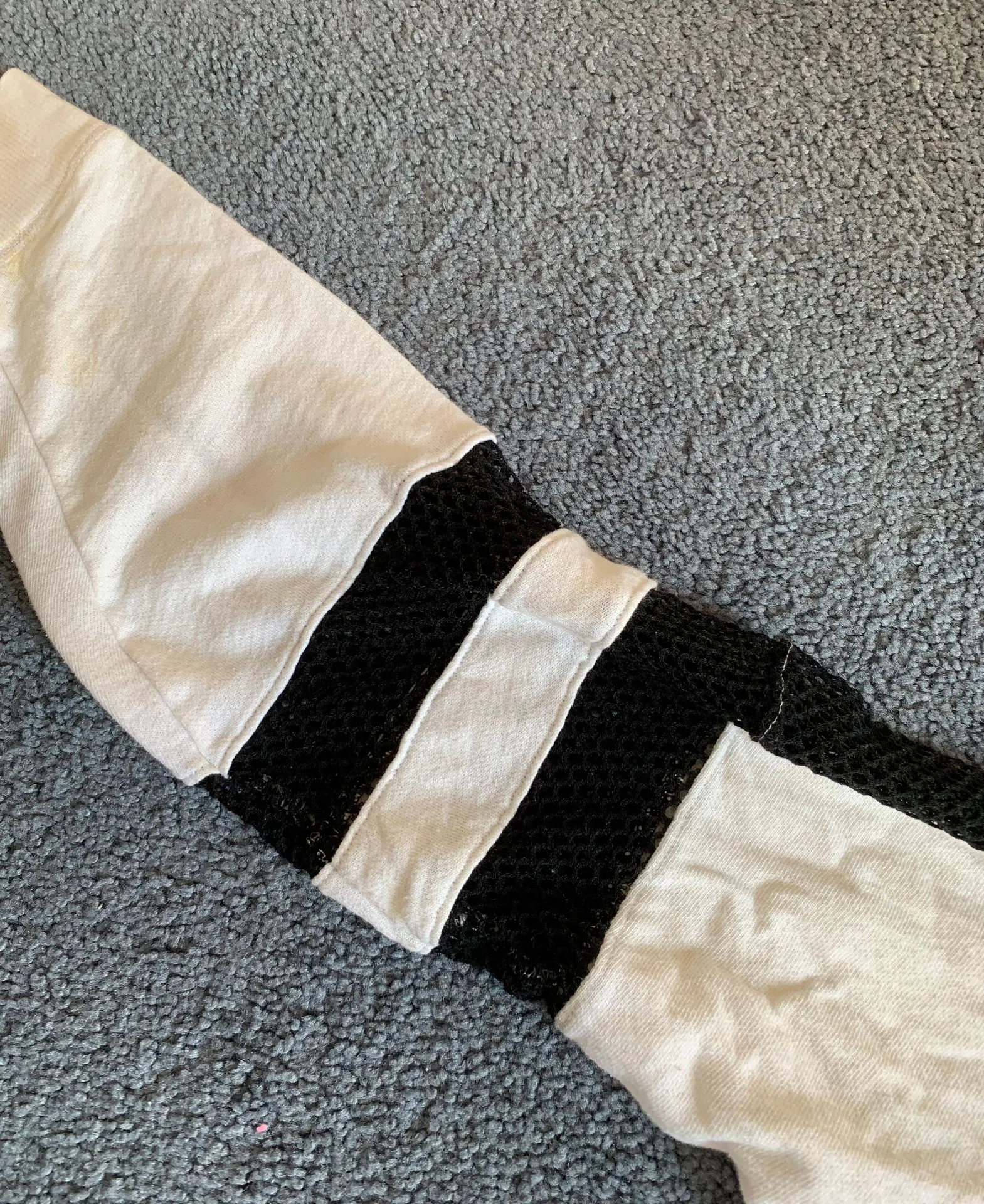 Victoria Secret PINK Mesh Crewneck Sweater - Image 4