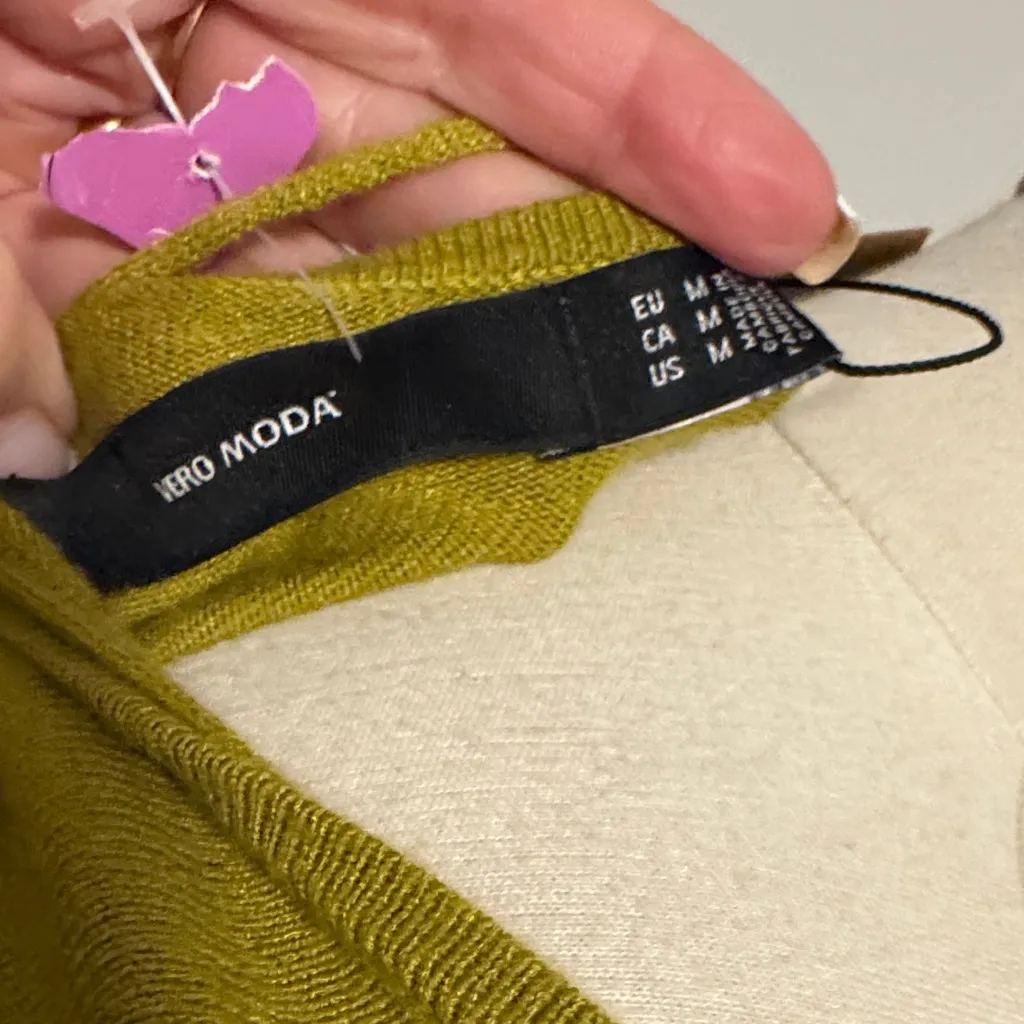 Vero Moda Olive Knitwear - Image 2