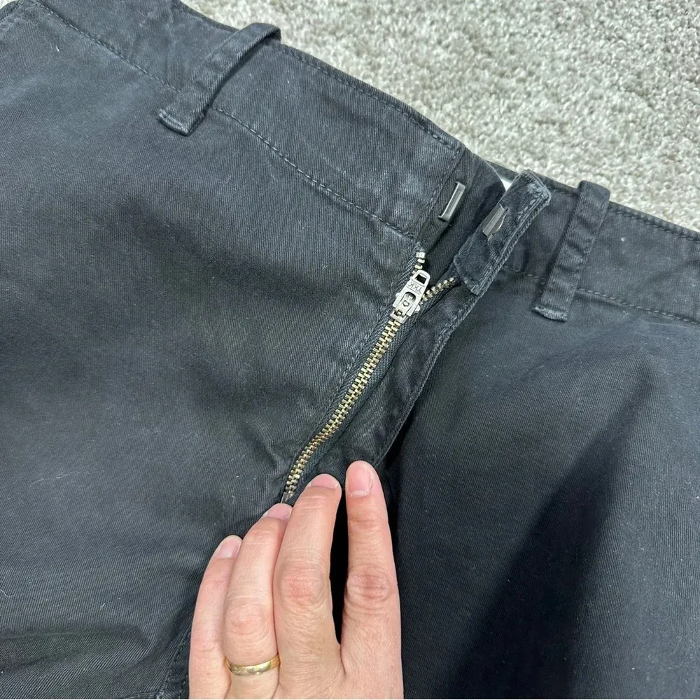 Nili Lotan Cropped French Military Pants in Carbon Black Size 2 - Image 9