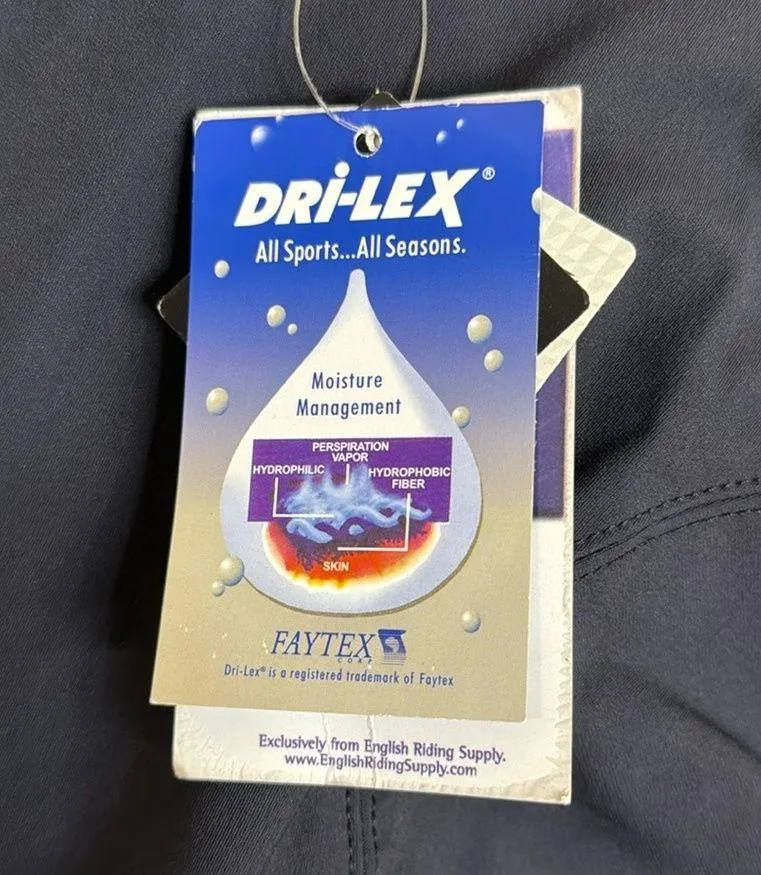 Ovation breeches dri lex ladies navy blue riding pants size 32 R - Image 10