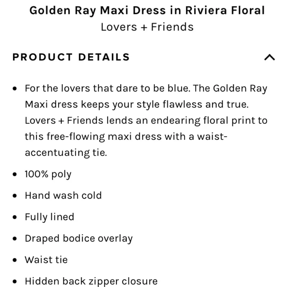 Lovers + Friends Golden Ray Riviera Maxi Dress S - Image 12
