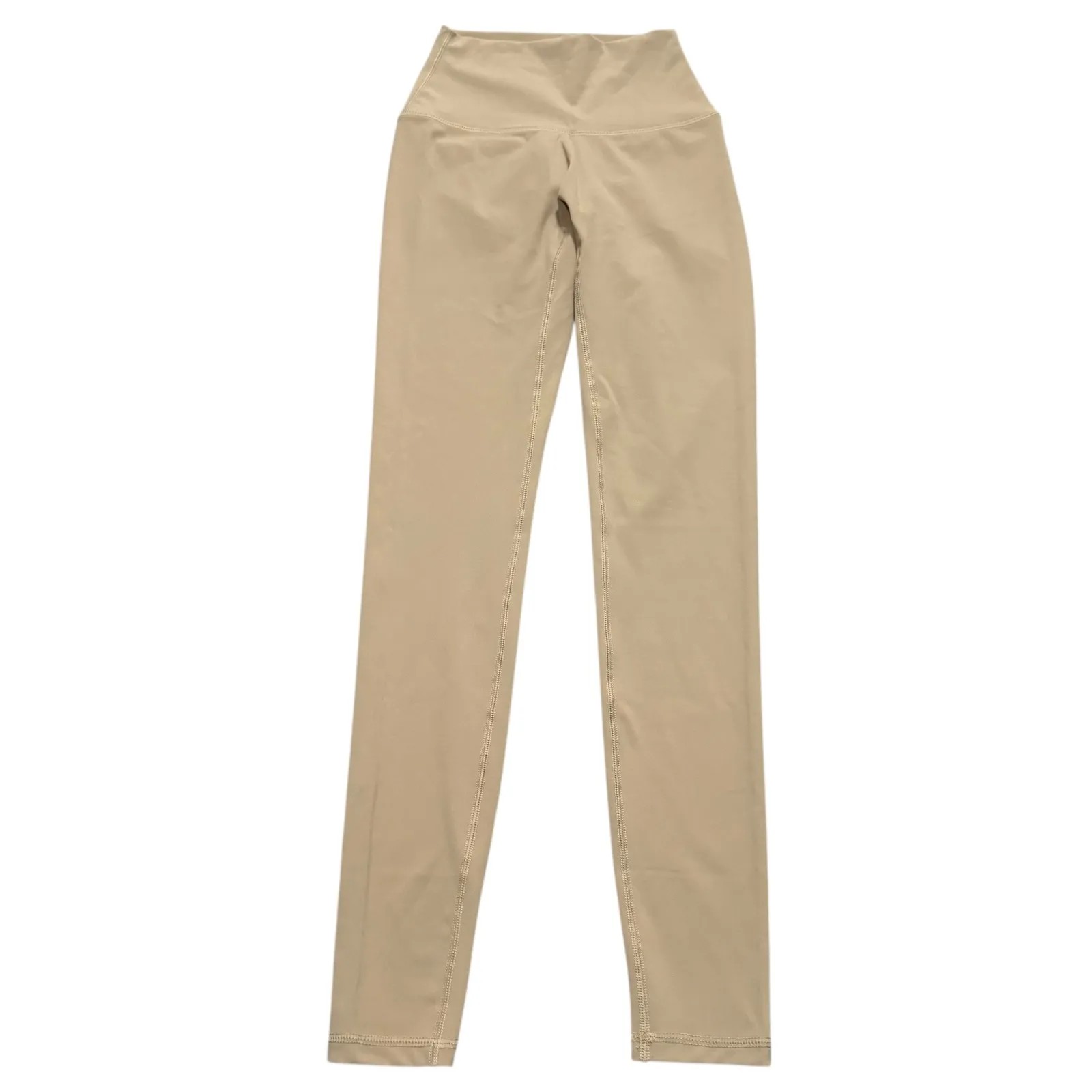 NVGTN Beige Signature 2.0 Leggings NWT High Waisted Seamless Tan Size S - Image 5