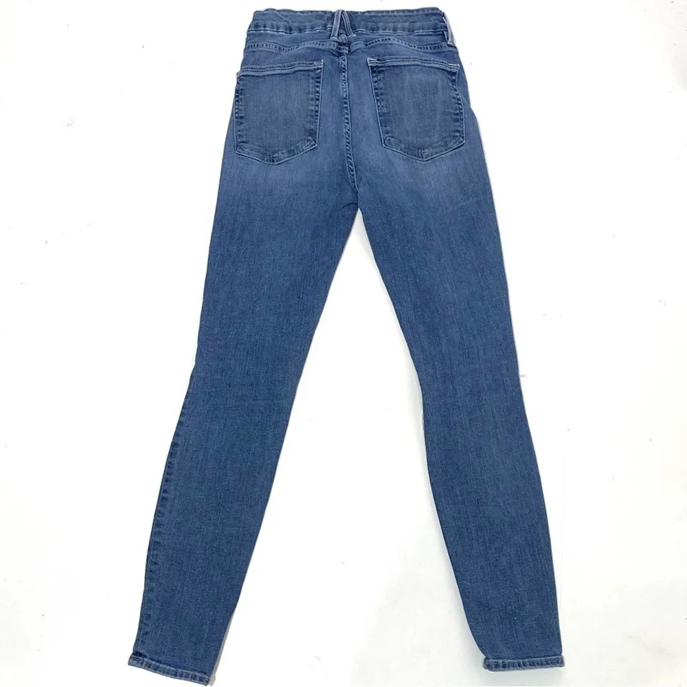 Good American Good Legs Distressed Skinny Jeans High Rise 6/28 - Image 10