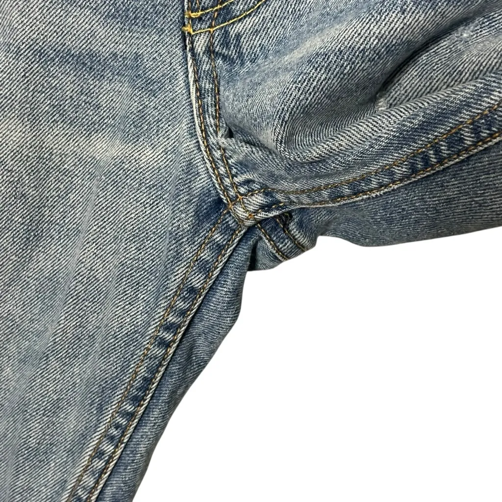 GRLFRND Karolina Distressed Jeans Women’s Size 27 Light Wash Petite High Rise - Image 11