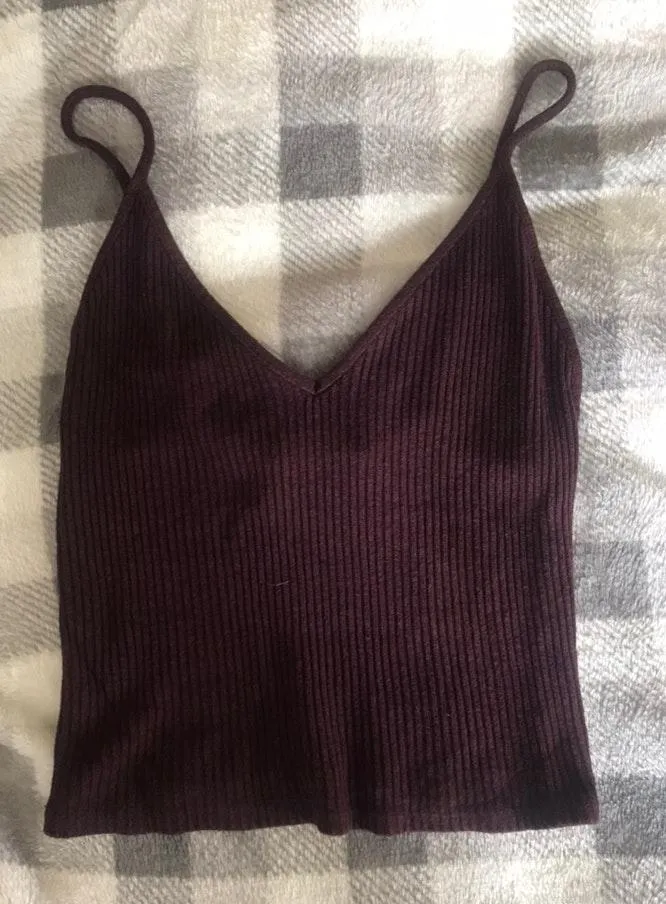Brandy Melville Maroon Tank - Image 3