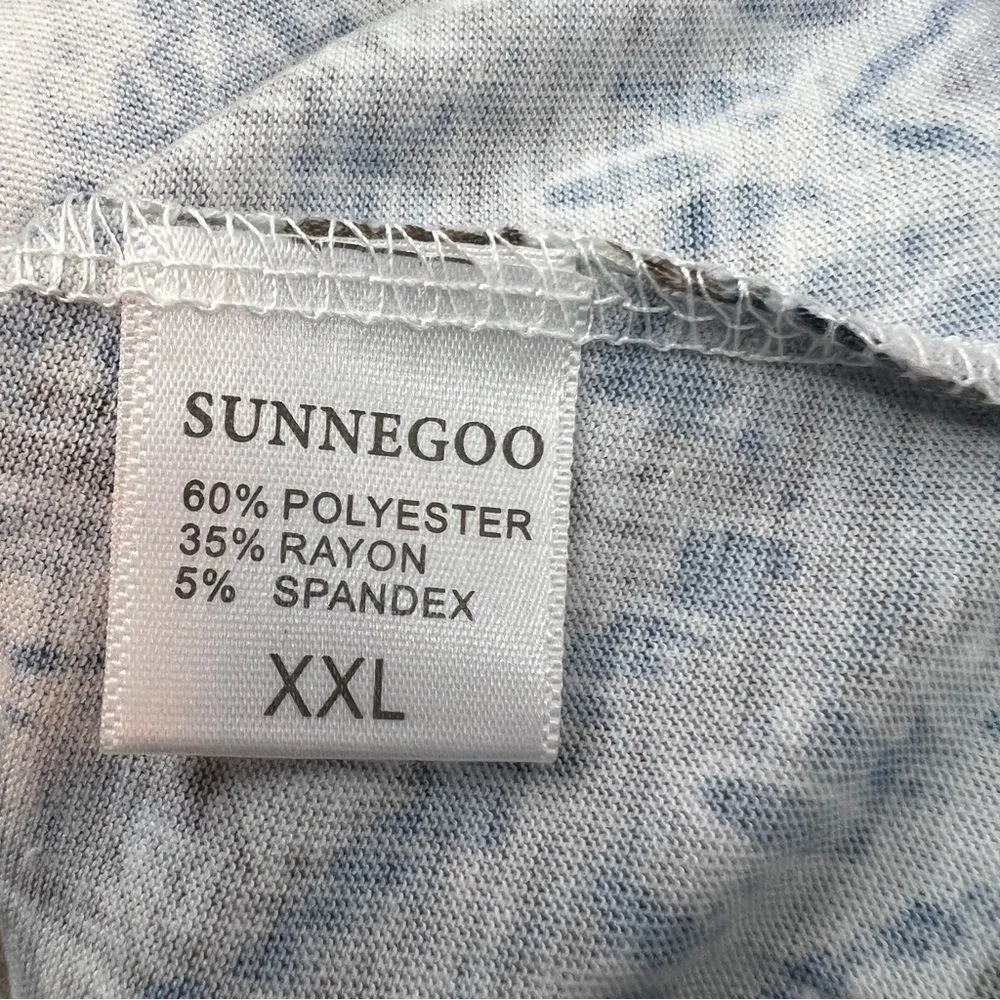 Unbranded Xxl Tribal Print Notched V - Image 9