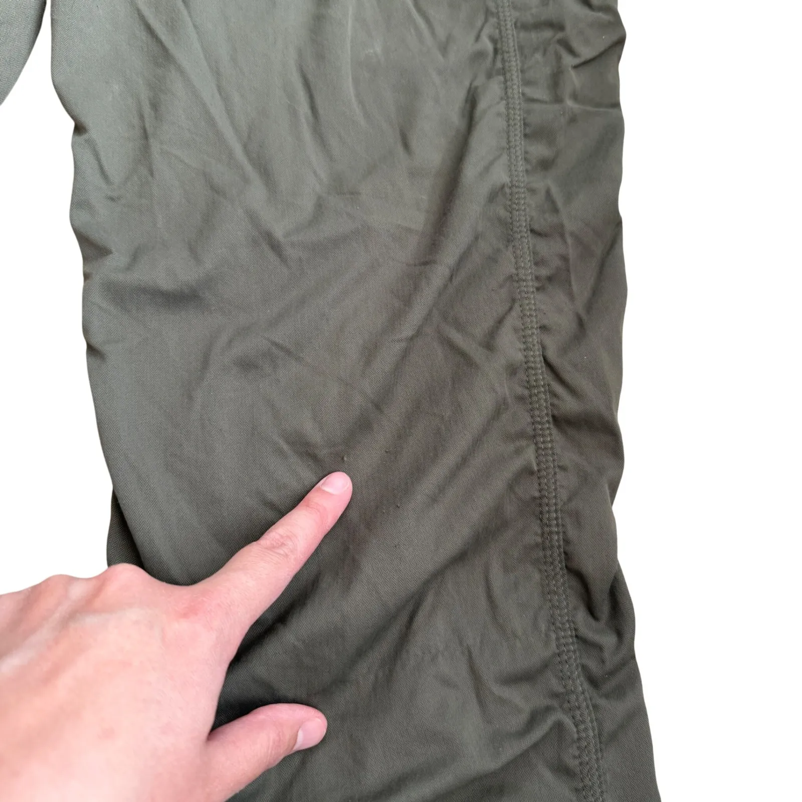 The North Face Women's Olive Green Aphrodite 2.0 Hiking Capri‎ Pants NFOA2U06 - Image 8