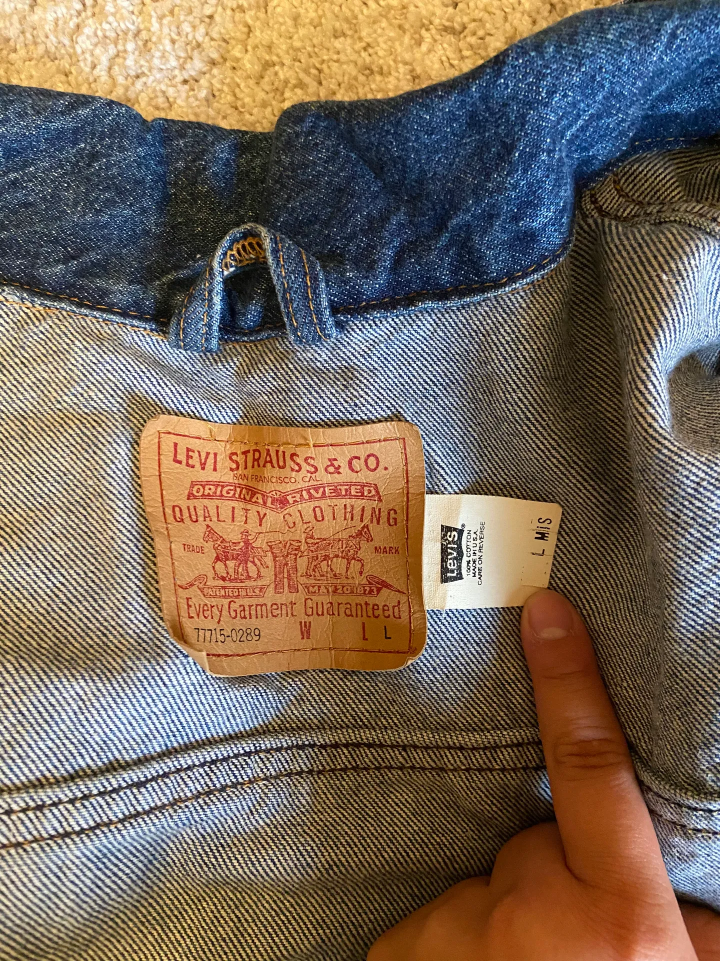 Levi’s Jean Jacket - Image 5