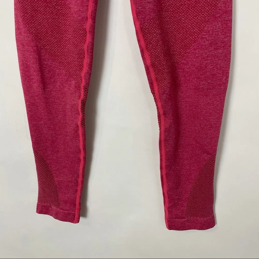 Ryderwear Pink seamless High Waisted Rise Full Length leggings Size XS - Image 5