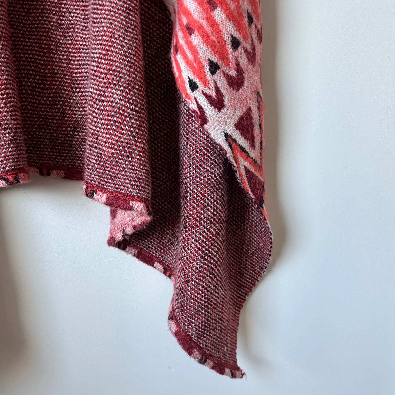Anthropologie Sleeping on Snow Jacquard Knit Blanket Cardigan Sz M - Image 6