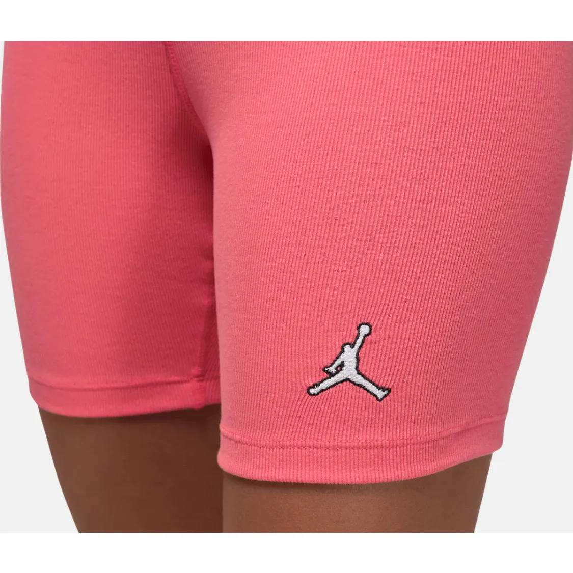 •NWT• Air Jordan Women's Ribbed Pink (coral) Bike Shorts • XL - Image 6
