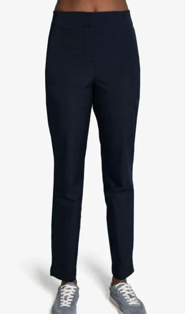 LOLE Miles Pants Size 10 Navy NWOT Tech Zipper Pockets Anytime Athleisure NEW - Image 2