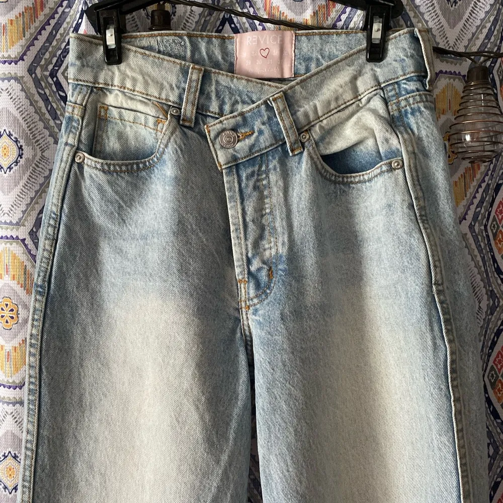  high waisted aline straight leg jeans - Image 8