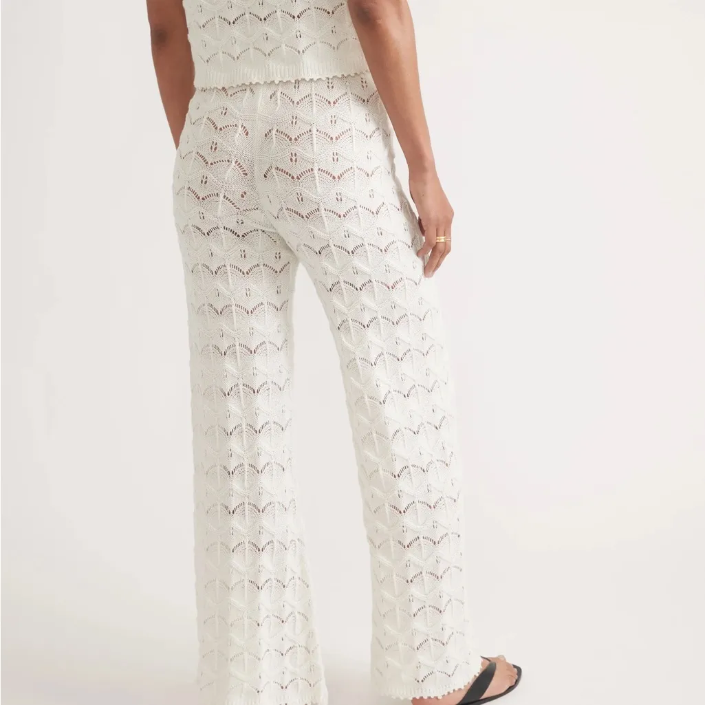 Marine Layer Archive Hazel Knit Pant size Medium - Image 2
