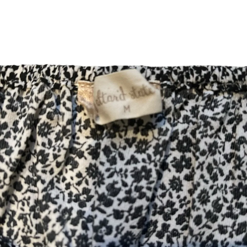 Altar’d State Floral Long Puff Sleeve Crop Top with Cross Back Tie - Image 12