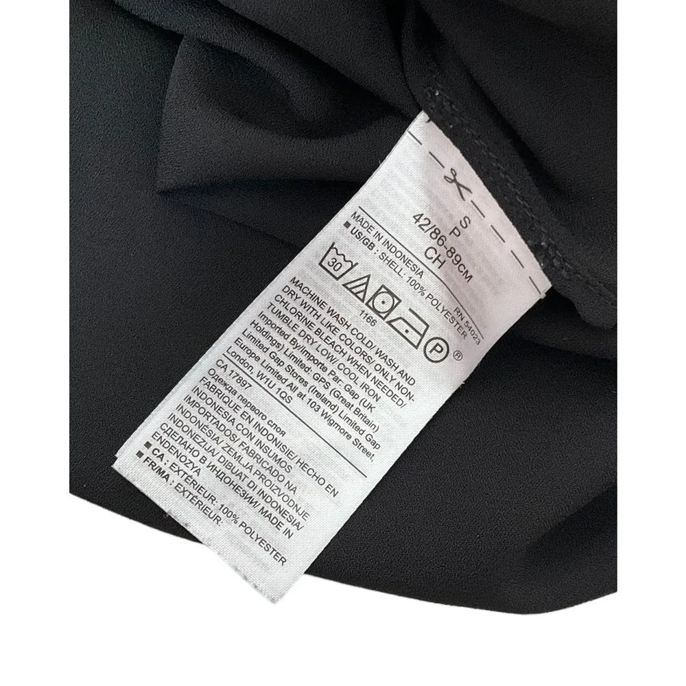 Banana Republic Black Short Sleeve Top Women Size Small | 47-15 - Image 4